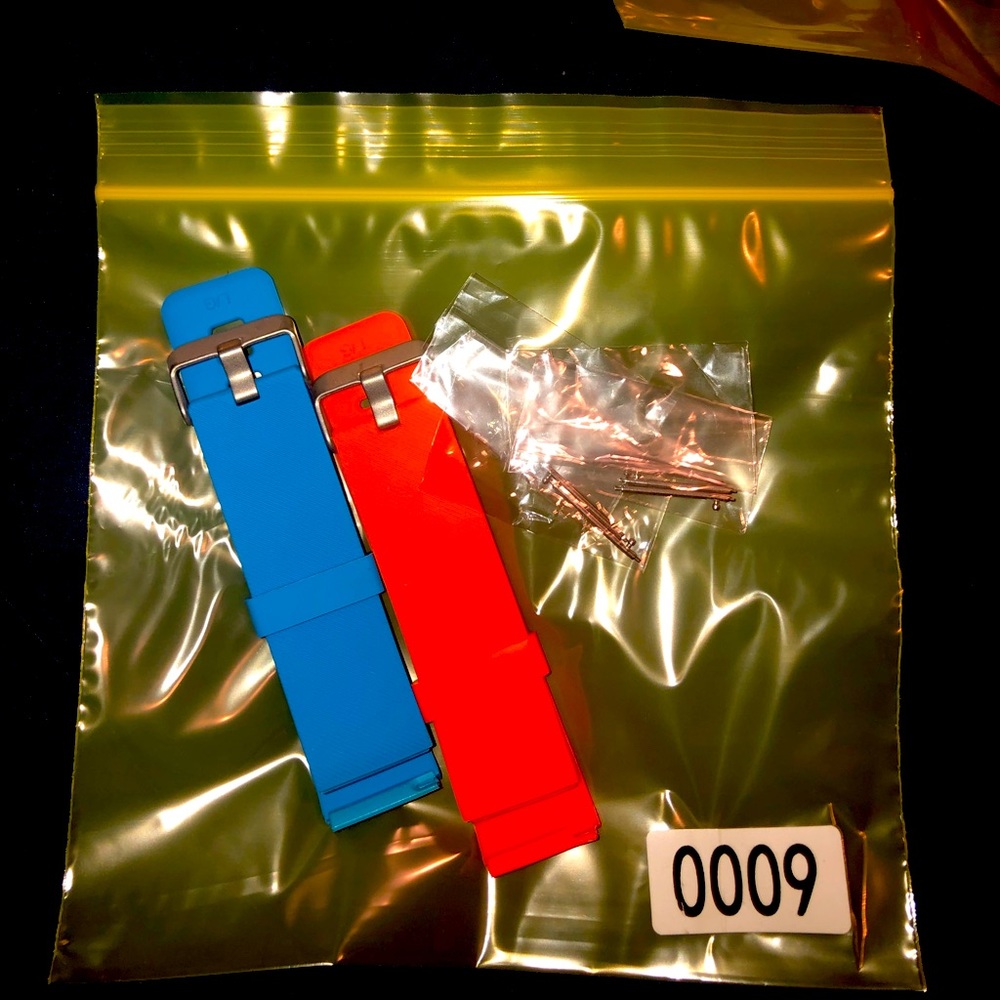 Fit bit watch band and pins (2) bands fits a blaze